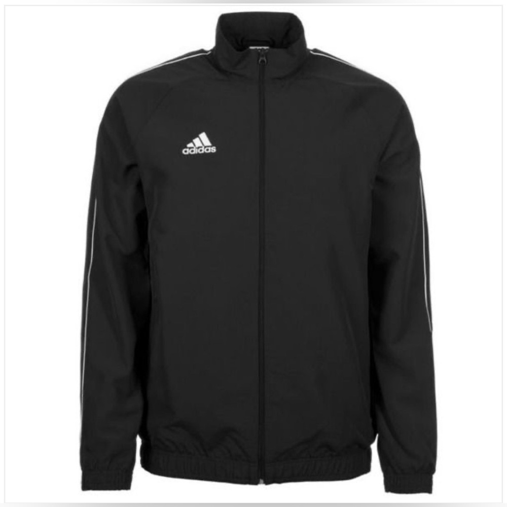Adidas Core 18 Black/White Youth Presentation Jacket